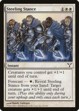 Steeling Stance [Dissension] | Dumpster Cat Games
