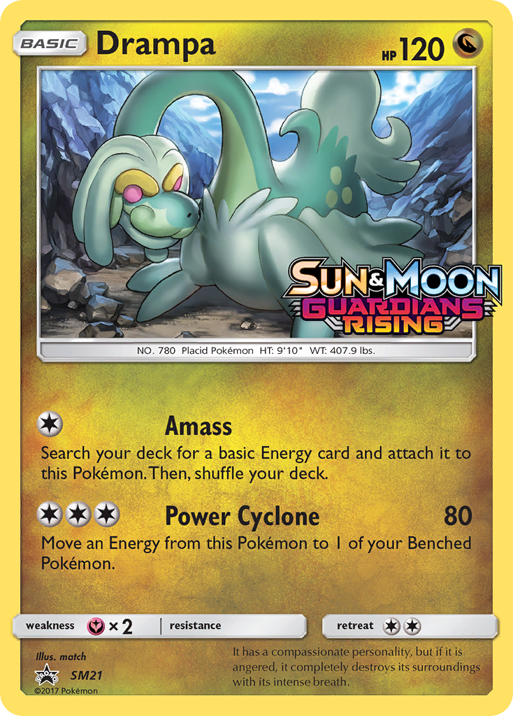 Drampa (SM21) [Sun & Moon: Black Star Promos] | Dumpster Cat Games