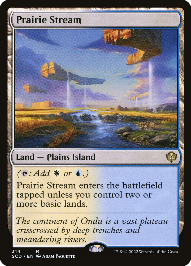 Prairie Stream [Starter Commander Decks] | Dumpster Cat Games