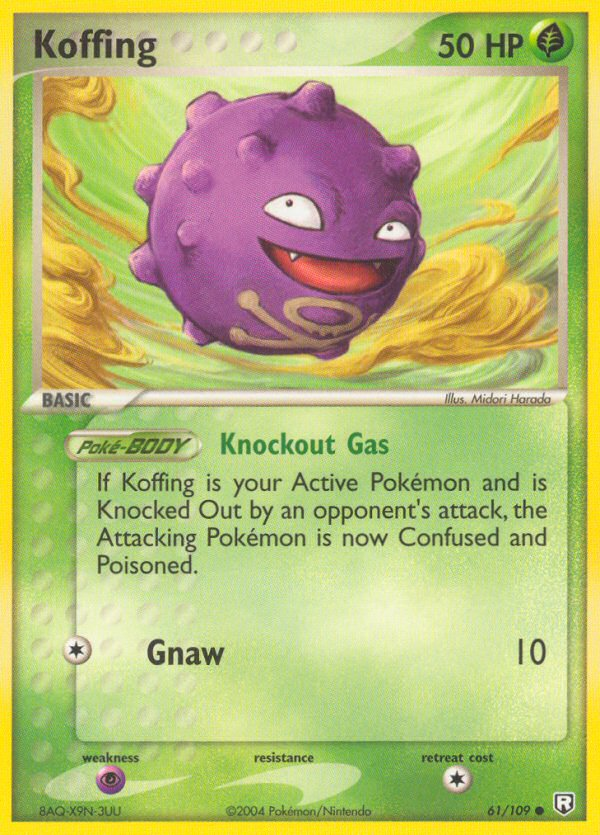 Koffing (61/109) [EX: Team Rocket Returns] | Dumpster Cat Games