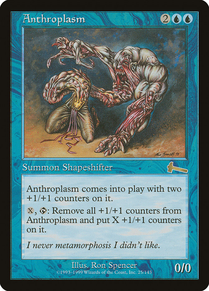 Anthroplasm [Urza's Legacy] | Dumpster Cat Games