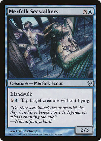 Merfolk Seastalkers [Zendikar] | Dumpster Cat Games