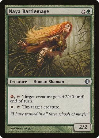 Naya Battlemage [Shards of Alara] | Dumpster Cat Games