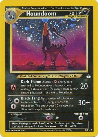 Houndoom (8/64) [Neo Revelation Unlimited] | Dumpster Cat Games