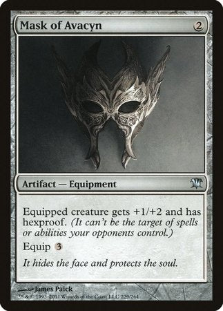 Mask of Avacyn [Innistrad] | Dumpster Cat Games