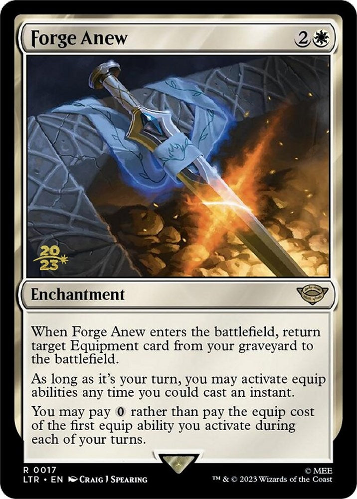 Forge Anew [The Lord of the Rings: Tales of Middle-Earth Prerelease Promos] | Dumpster Cat Games