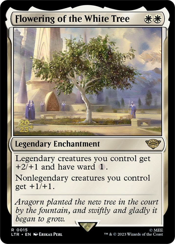 Flowering of the White Tree [The Lord of the Rings: Tales of Middle-Earth Prerelease Promos] | Dumpster Cat Games