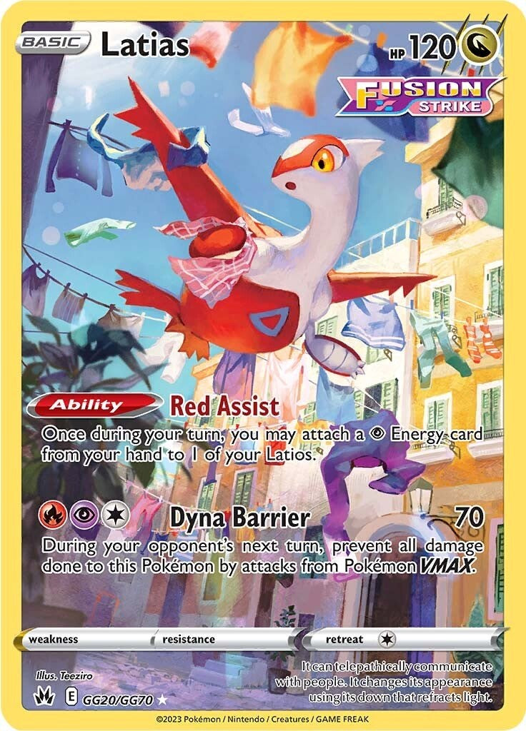 Latias (GG20/GG70) [Sword & Shield: Crown Zenith] | Dumpster Cat Games