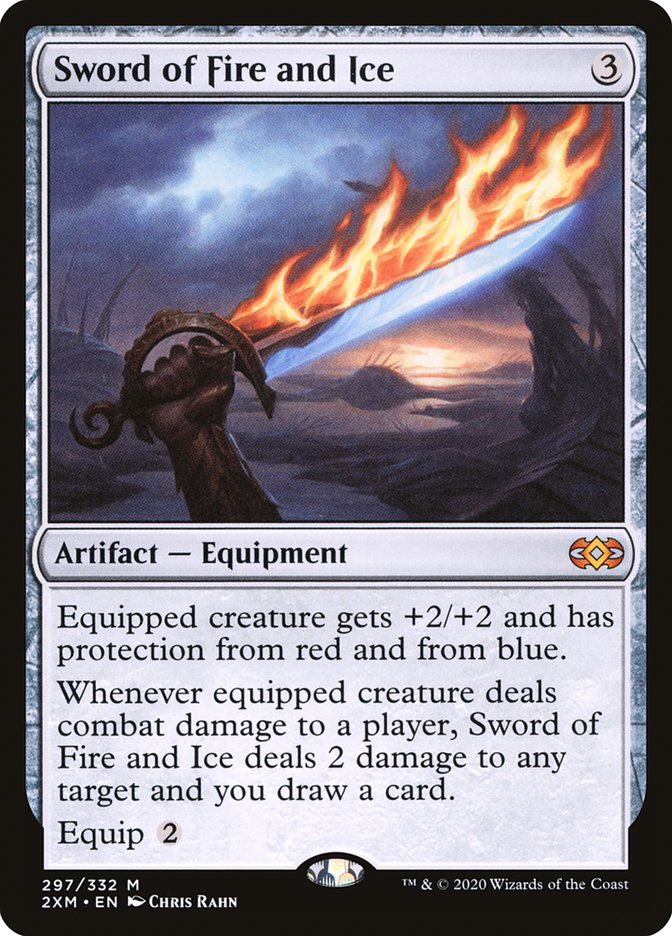 Sword of Fire and Ice [Double Masters] | Dumpster Cat Games