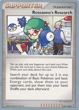Roseanne's Research (125/132) (Stallgon - David Cohen) [World Championships 2009] | Dumpster Cat Games