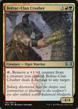 Bolrac-Clan Crusher [Ravnica Allegiance] | Dumpster Cat Games