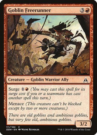Goblin Freerunner [Oath of the Gatewatch] | Dumpster Cat Games