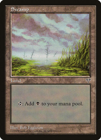Swamp (Tall Grass) [Mirage] | Dumpster Cat Games