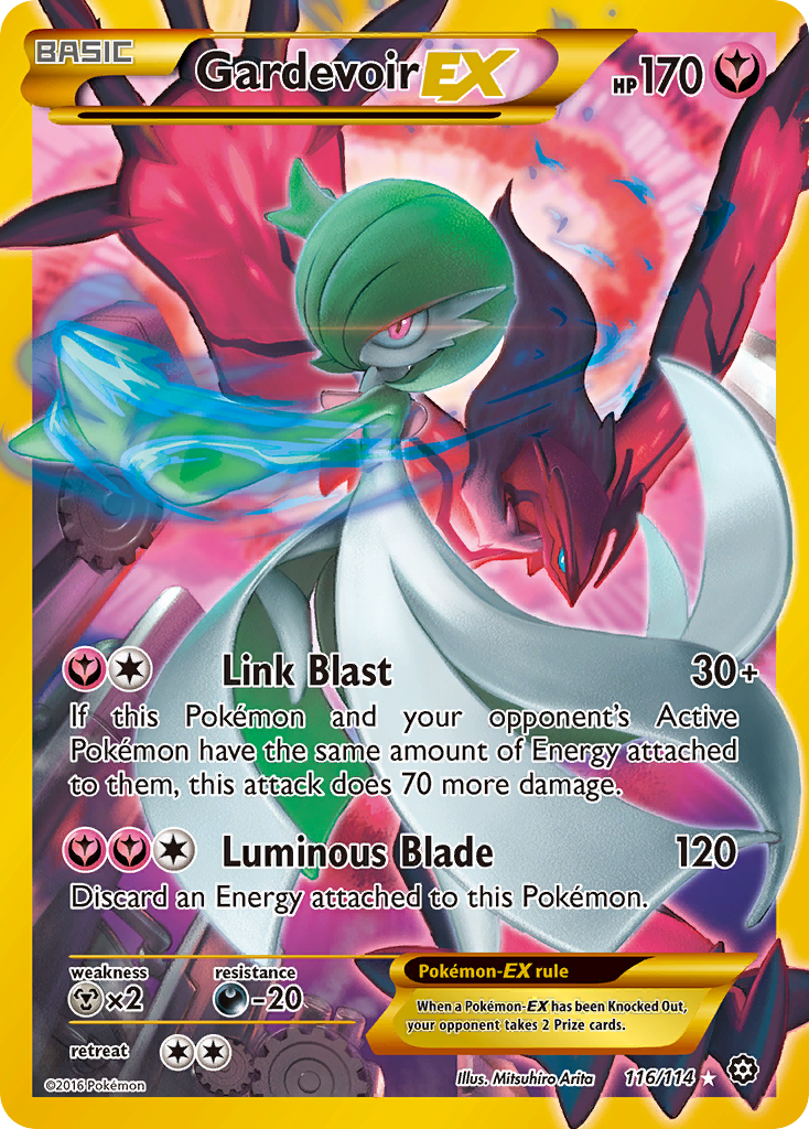 Gardevoir EX (116/114) [XY: Steam Siege] | Dumpster Cat Games