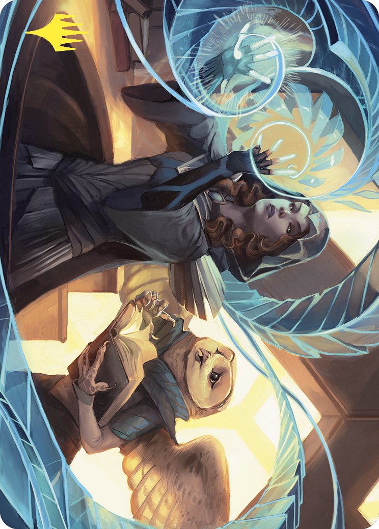 Personal Tutor Art Card (Gold-Stamped) [Commander Masters Art Series] | Dumpster Cat Games