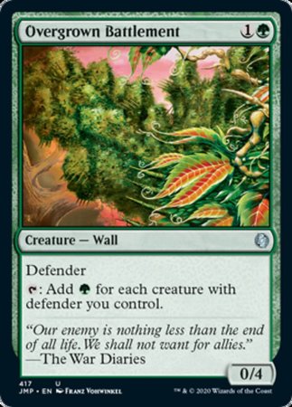 Overgrown Battlement [Jumpstart] | Dumpster Cat Games