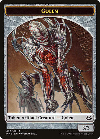 Golem Token [Modern Masters 2017 Tokens] | Dumpster Cat Games