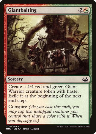 Giantbaiting [Modern Masters 2017] | Dumpster Cat Games
