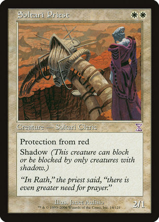 Soltari Priest [Time Spiral Timeshifted] | Dumpster Cat Games