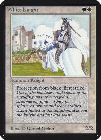White Knight [Limited Edition Alpha] | Dumpster Cat Games
