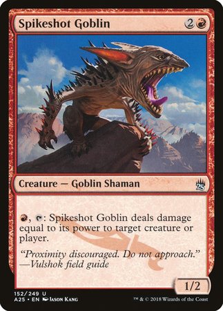 Spikeshot Goblin [Masters 25] | Dumpster Cat Games