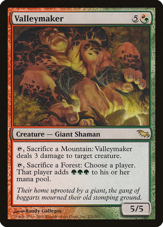 Valleymaker [Shadowmoor] | Dumpster Cat Games