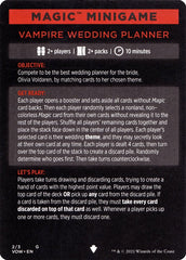 Vampire Wedding Planner (Magic Minigame) [Innistrad: Crimson Vow Minigame] | Dumpster Cat Games