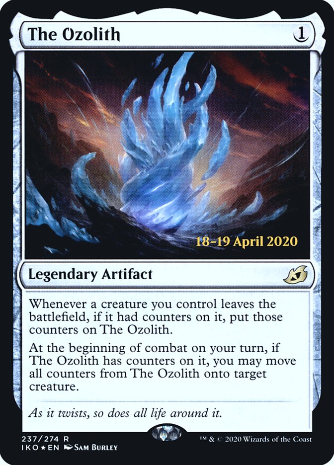 The Ozolith  [Ikoria: Lair of Behemoths Prerelease Promos] | Dumpster Cat Games