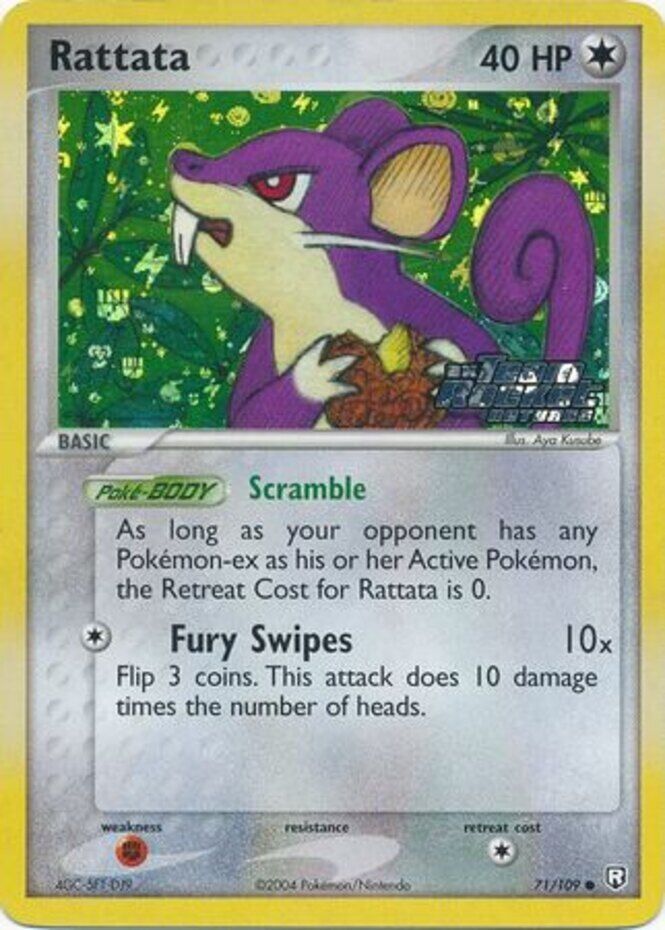 Rattata (71/109) (Stamped) [EX: Team Rocket Returns] | Dumpster Cat Games