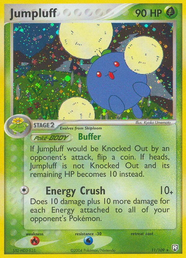 Jumpluff (11/109) [EX: Team Rocket Returns] | Dumpster Cat Games