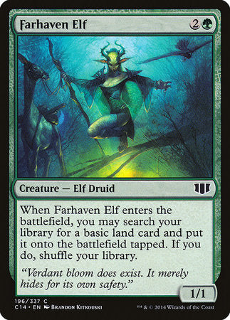 Farhaven Elf [Commander 2014] | Dumpster Cat Games