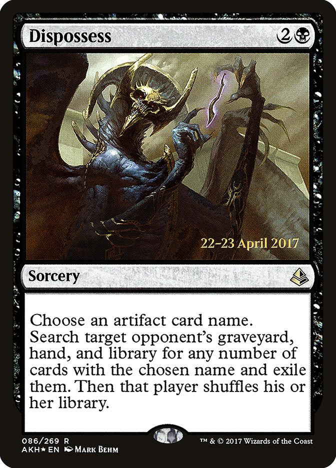 Dispossess  [Amonkhet Prerelease Promos] | Dumpster Cat Games