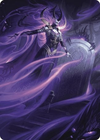 Ashiok, Wicked Manipulator Art Card (10/81) [Wilds of Eldraine Art Series] | Dumpster Cat Games