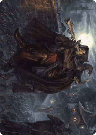 Totentanz, Swarm Piper Art Card [Wilds of Eldraine Art Series] | Dumpster Cat Games