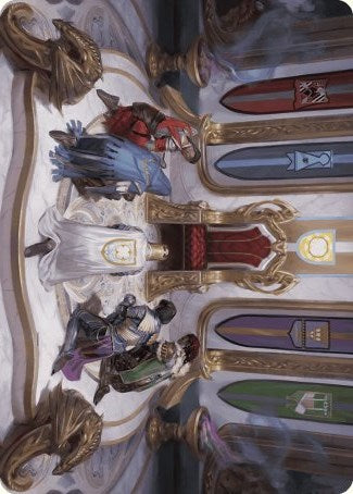 Throne of Eldraine Art Card [Wilds of Eldraine Art Series] | Dumpster Cat Games