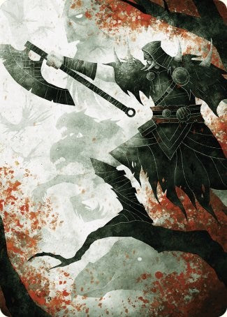 Garruk's Uprising Art Card [Wilds of Eldraine Art Series] | Dumpster Cat Games