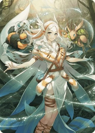 Greater Auramancy Anime Art Card [Wilds of Eldraine Art Series] | Dumpster Cat Games