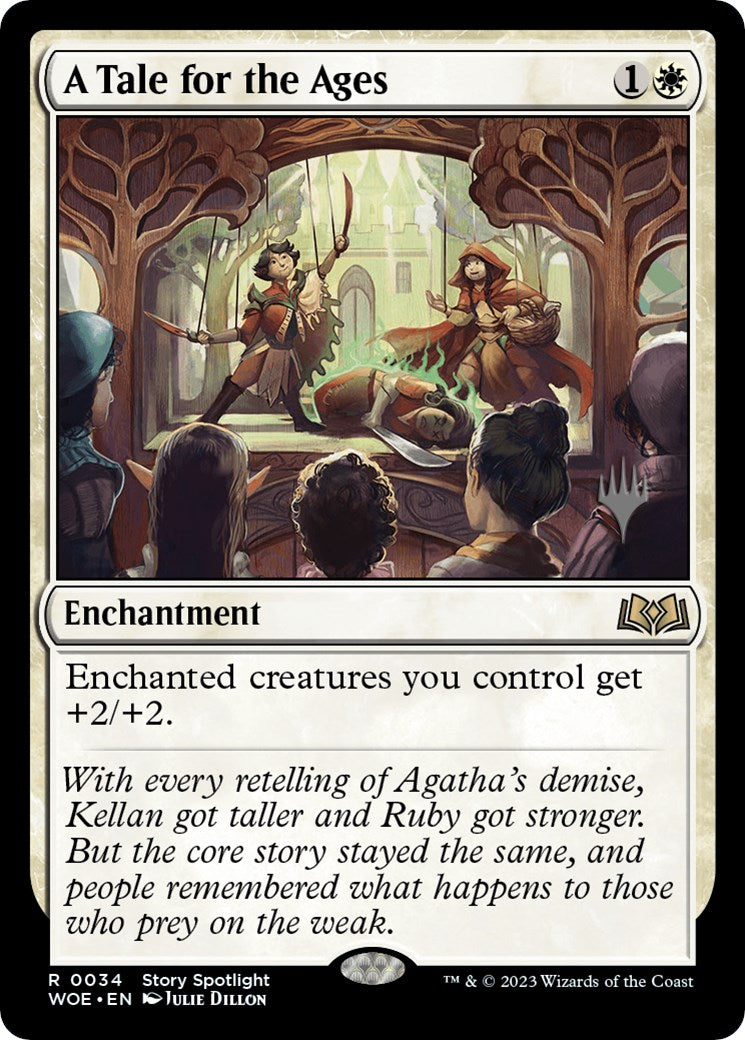 A Tale for the Ages (Promo Pack) [Wilds of Eldraine Promos] | Dumpster Cat Games