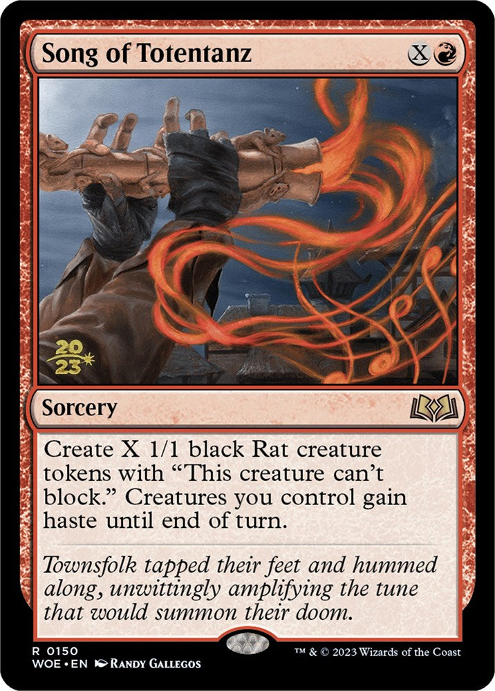 Song of Totentanz [Wilds of Eldraine Prerelease Promos] | Dumpster Cat Games