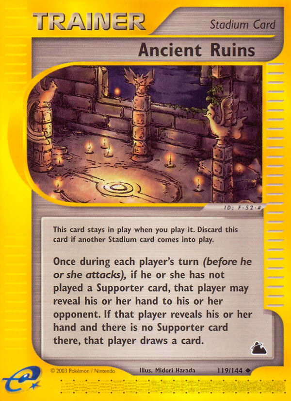 Ancient Ruins (119/144) [Skyridge] | Dumpster Cat Games