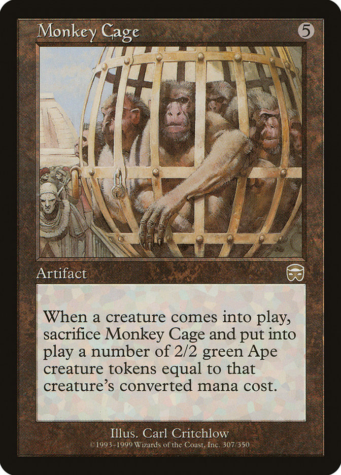 Monkey Cage [Mercadian Masques] | Dumpster Cat Games