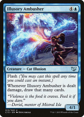 Illusory Ambusher [Commander 2015] | Dumpster Cat Games