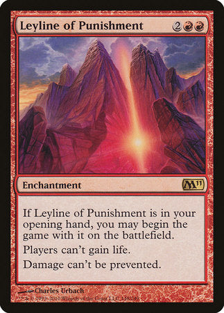 Leyline of Punishment [Magic 2011] | Dumpster Cat Games