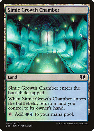 Simic Growth Chamber [Commander 2015] | Dumpster Cat Games