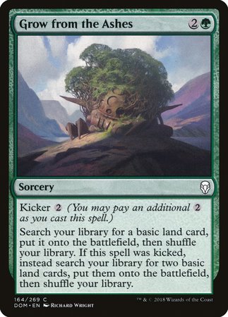 Grow from the Ashes [Dominaria] | Dumpster Cat Games
