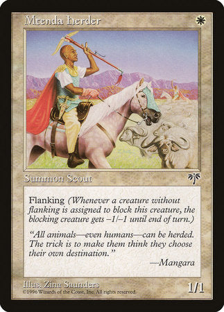 Mtenda Herder [Mirage] | Dumpster Cat Games