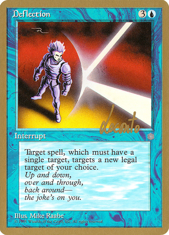 Deflection (Michael Loconto) [Pro Tour Collector Set] | Dumpster Cat Games
