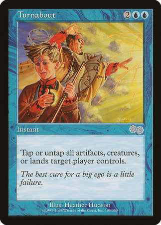 Turnabout [Urza's Saga] | Dumpster Cat Games