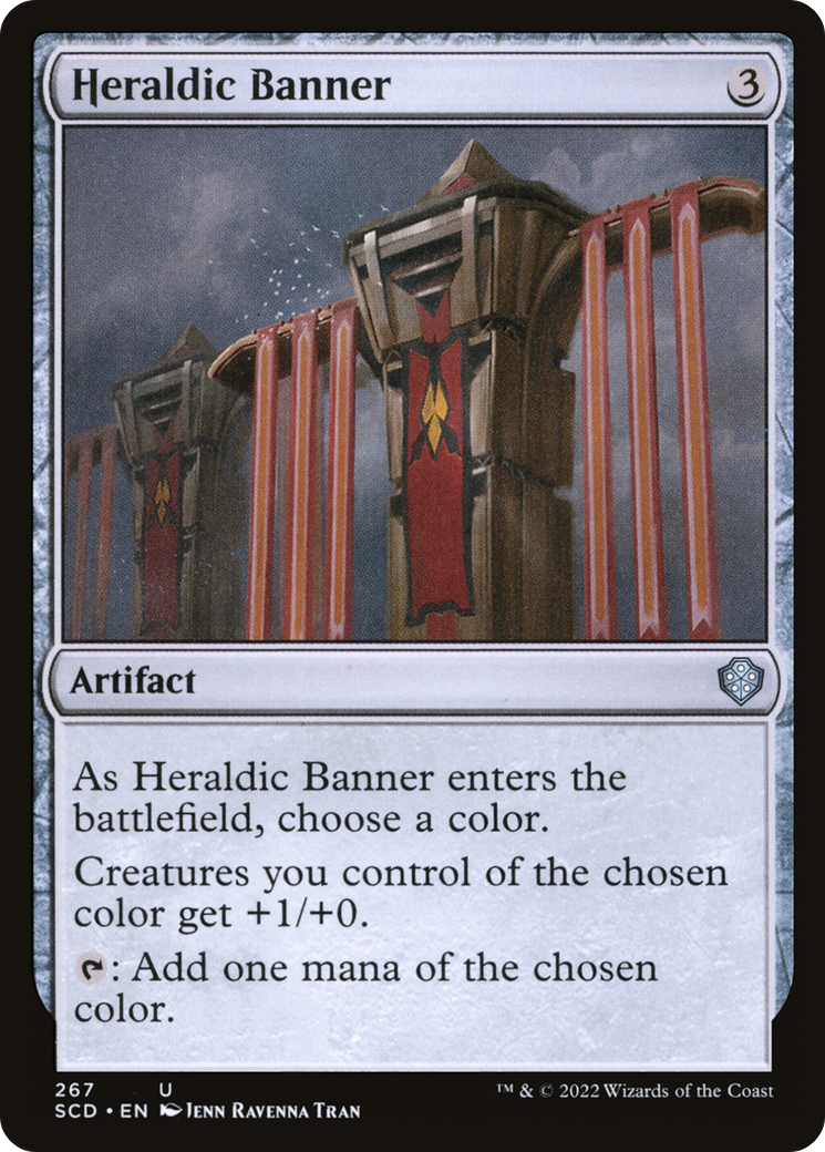 Heraldic Banner [Starter Commander Decks] | Dumpster Cat Games