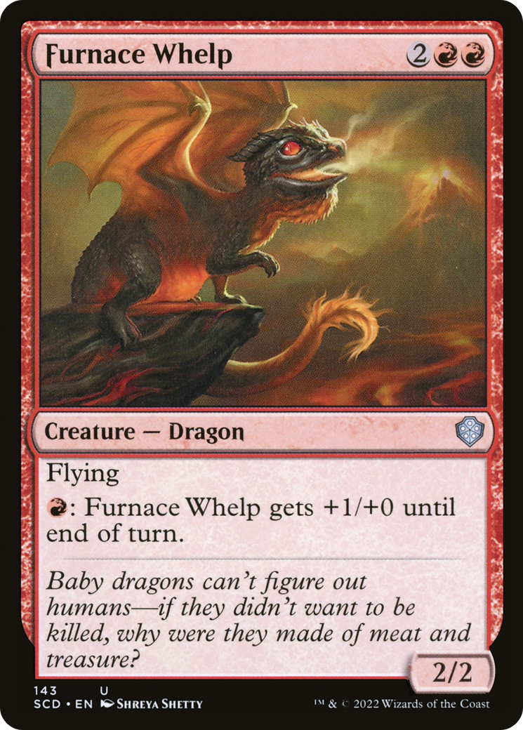 Furnace Whelp [Starter Commander Decks] | Dumpster Cat Games